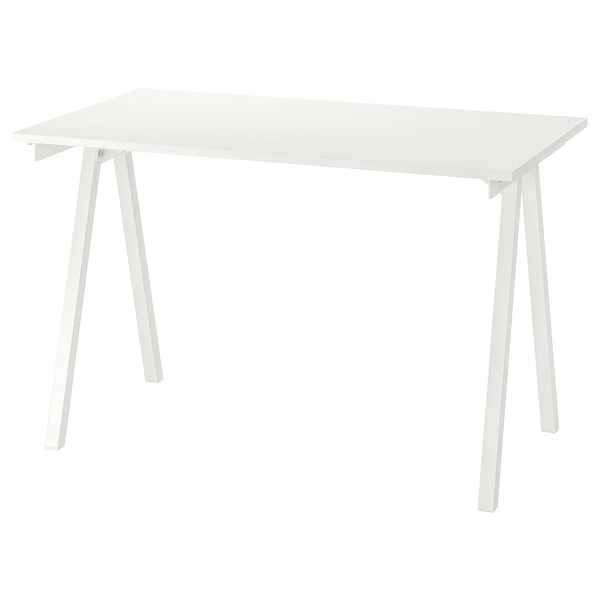 TROTTEN desk, white, 471/4x271/2" - IKEA US